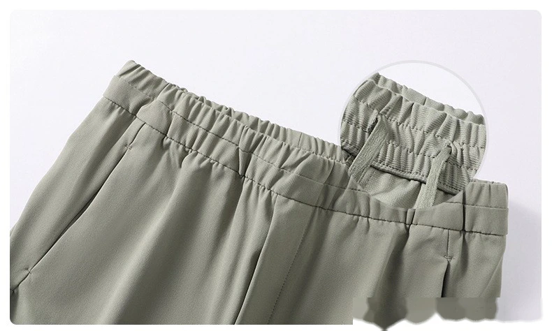 Outdoor ice sports shorts men's quick-drying leisure sports pants five pants running fitness slacks. detail