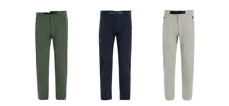 Customized outdoor mountaineering quick-drying pants men's woven casual plus-size sports running pants detail