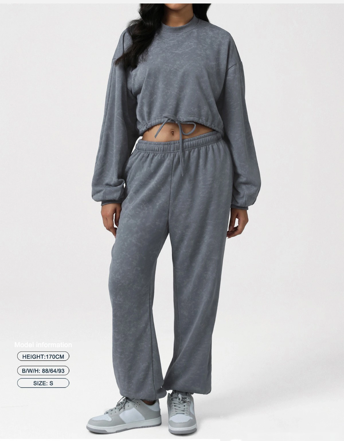 Customizable Athletic Jogger Pants | Women's Printed High-Waist, Cuffed, for Running & Yoga Fitness detail