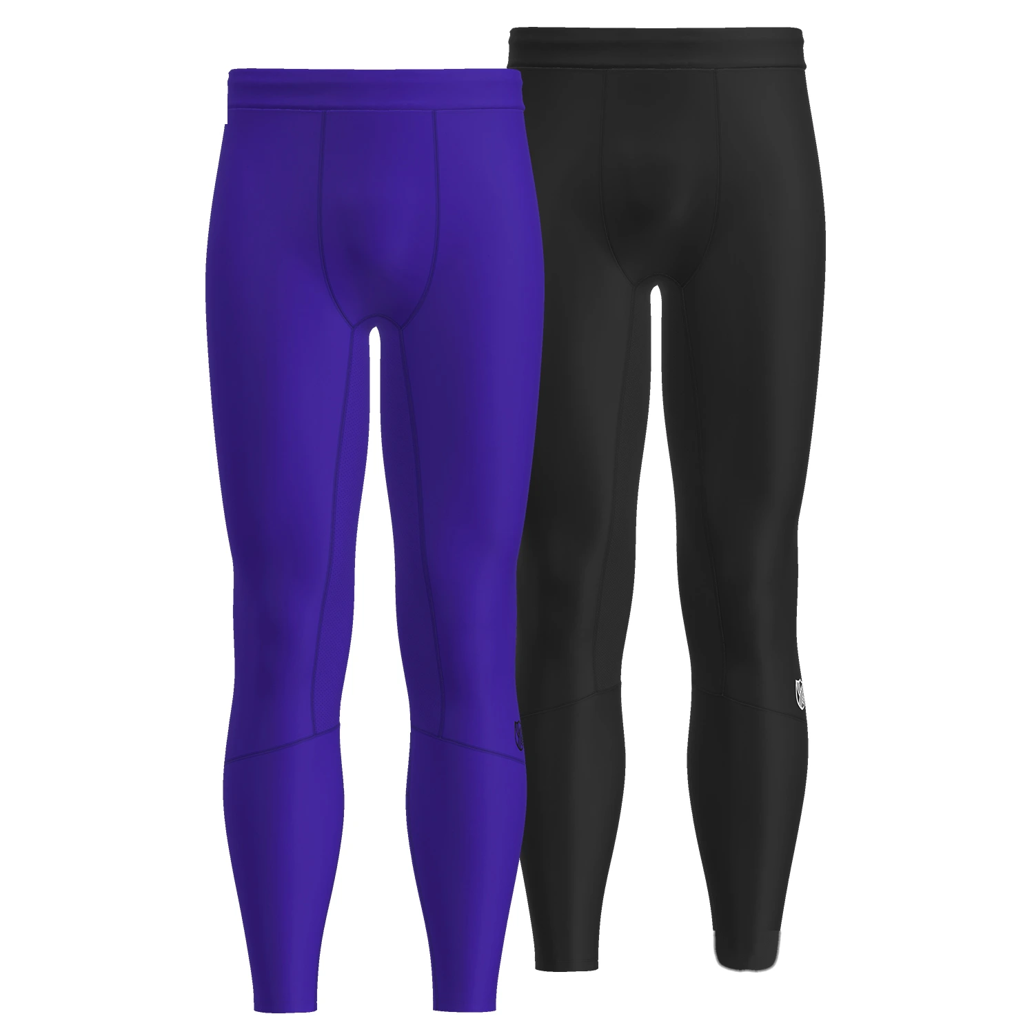Mens compression pants athletic base layer tights mesh leggings detail