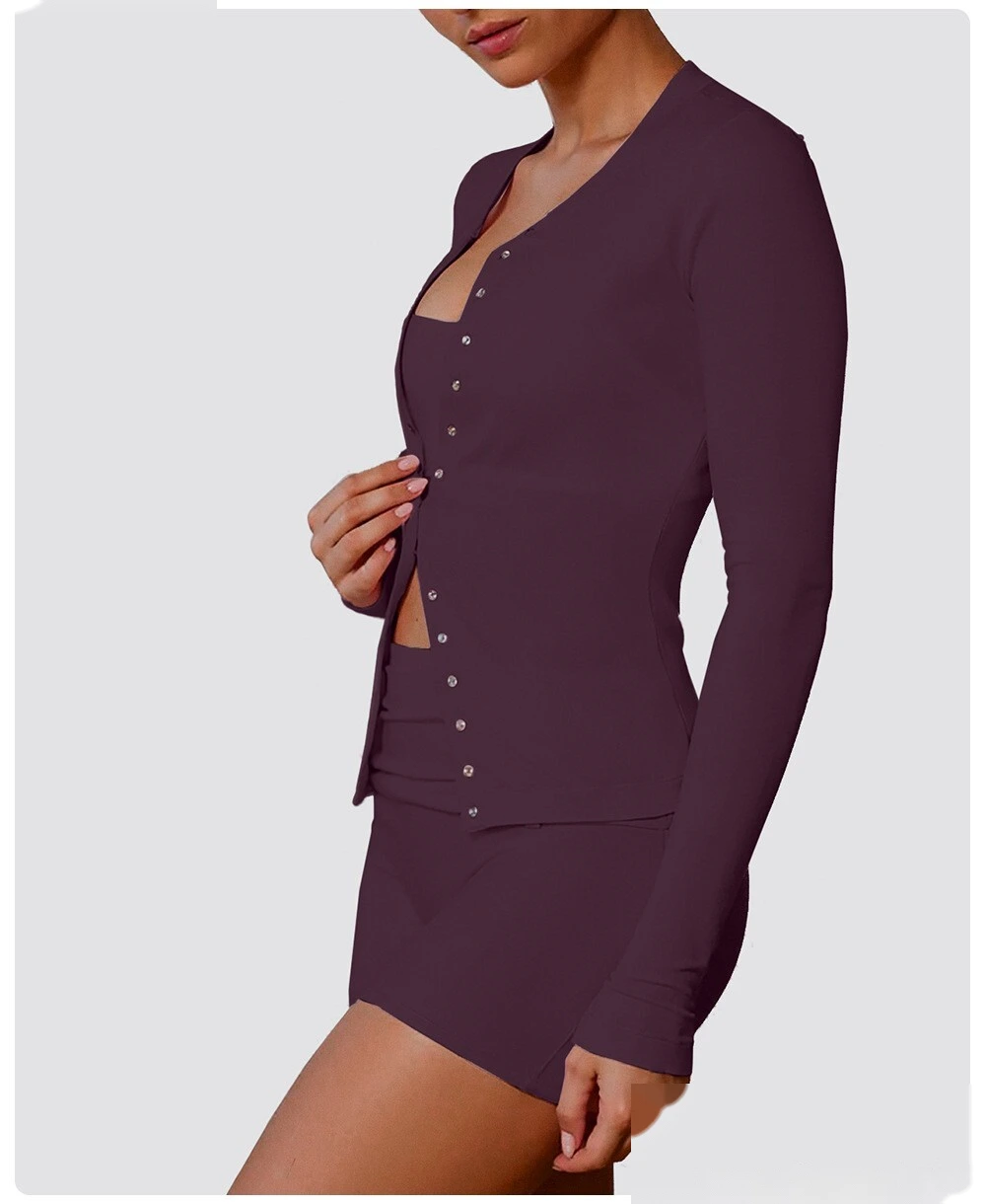 Customized ultra-thin sports long-sleeved T-shirt female high elastic slim yoga fitness coat female detail