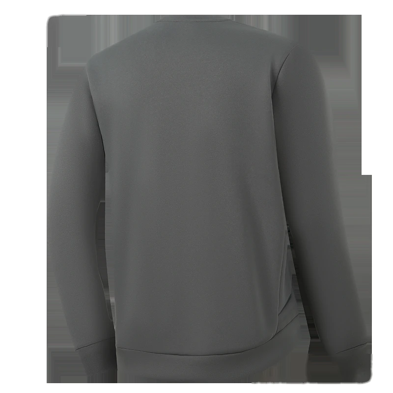Autumn and winter new round neck men's long-sleeved outdoor sweater casual sports shirt Joker warm T-shirt detail