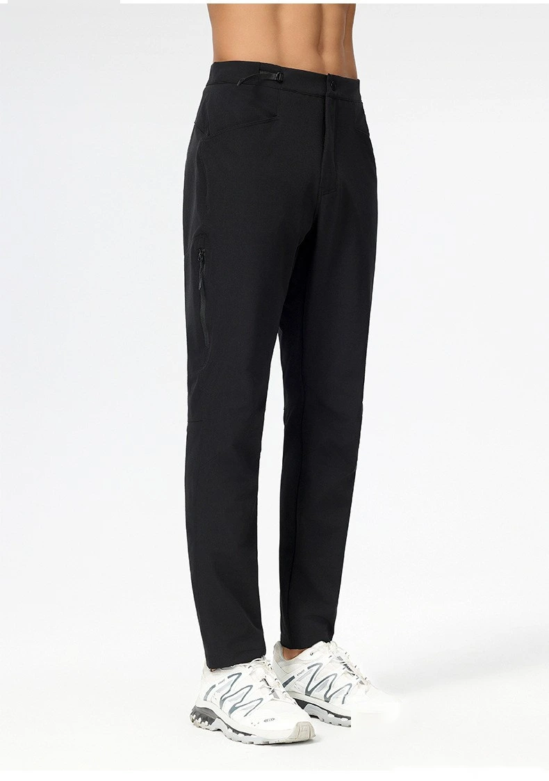 Men's ultra-light windproof pants outdoor running quick-drying exercise self-cultivation functional pants detail