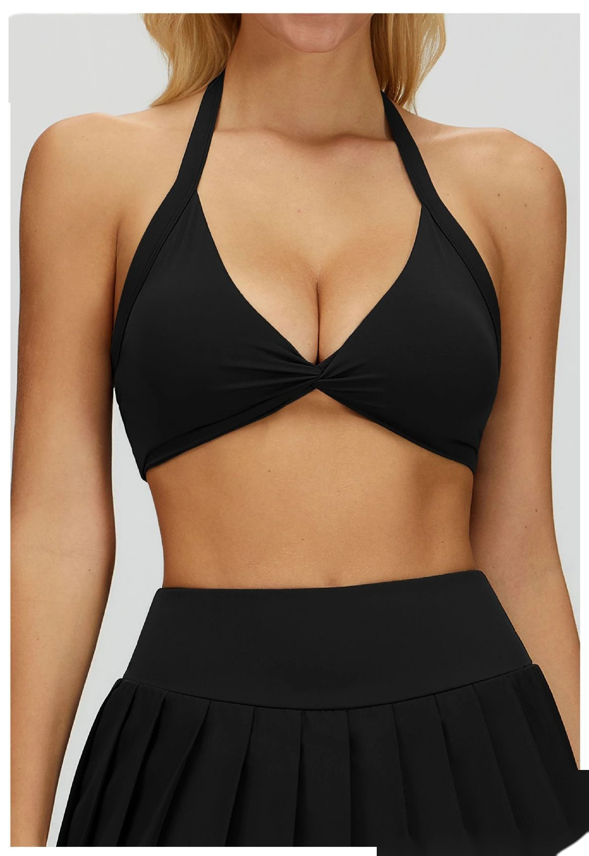 Custom Soft Comfortable Halter Yoga Bra - Sexy Back Tight Fashion Sports Running Fitness Underwear detail