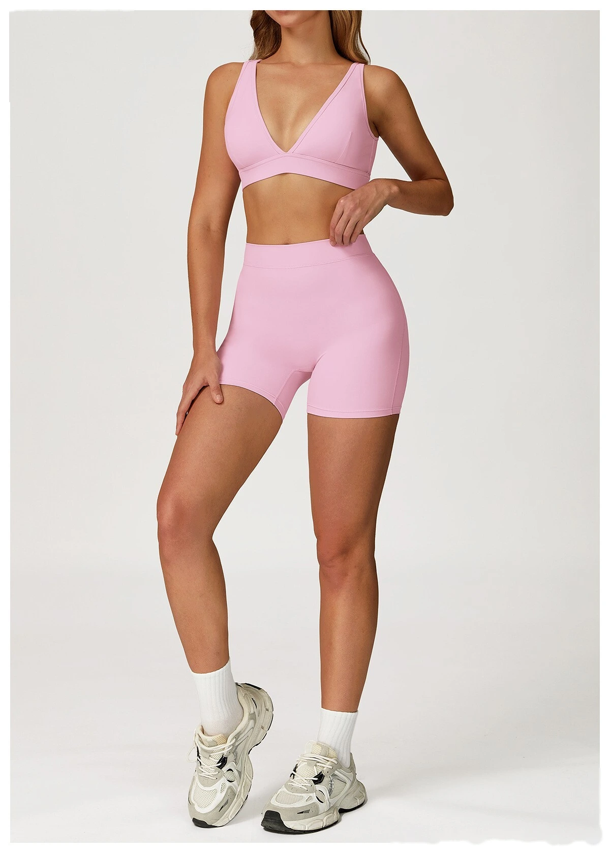Customized yoga bra generous beauty back quick-drying exercise running fitness underwear. detail