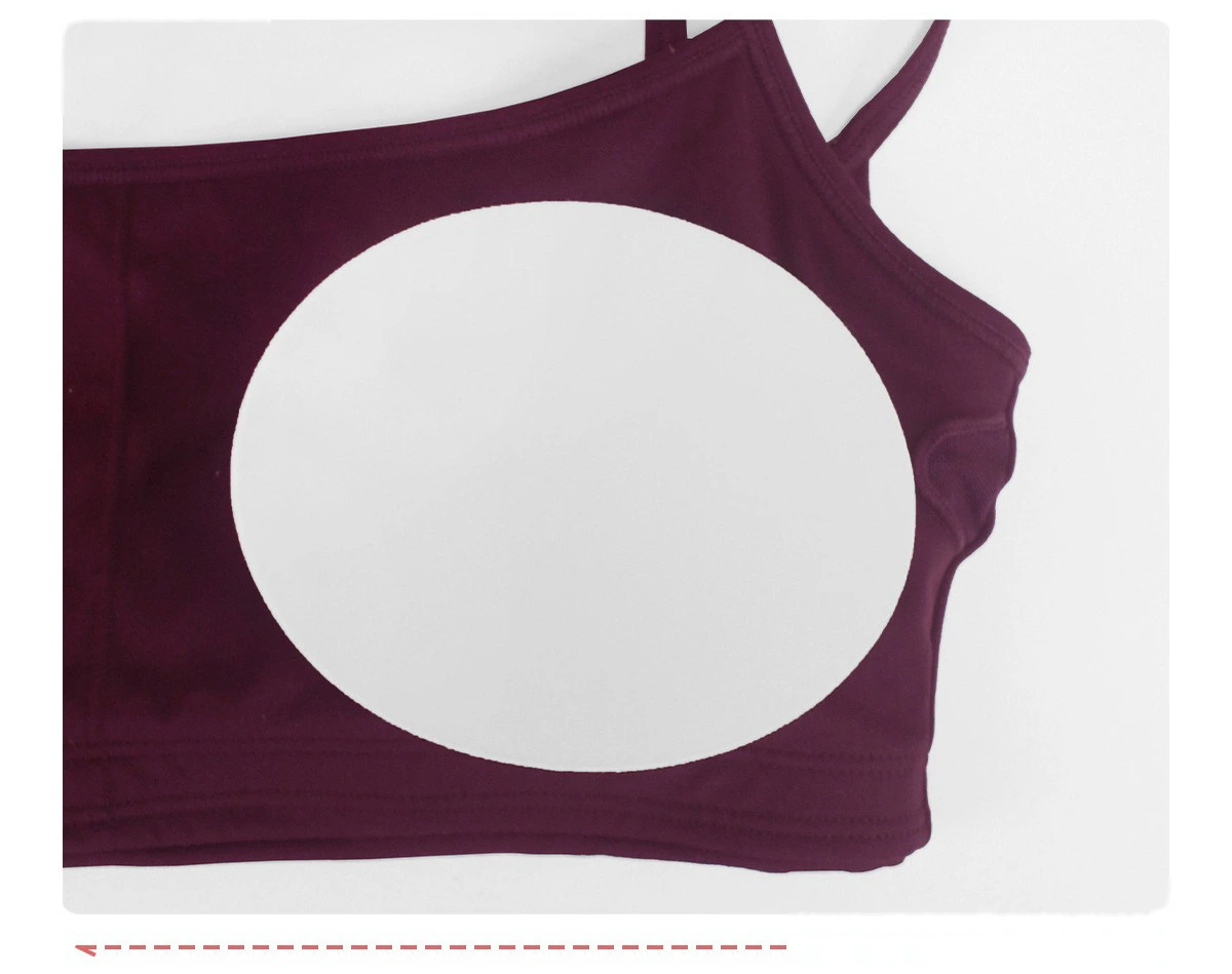 Custom Women’s Sexy Back Yoga Bra & High Stretch Tight Leggings Set Gym Activewear Suit detail