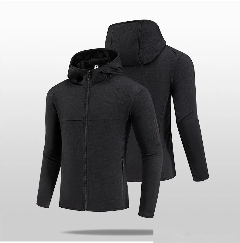 Custom Autumn Winter Men’s Business Jacket - New Fashion Stand-Collar Hooded Warm Outdoor Coat detail
