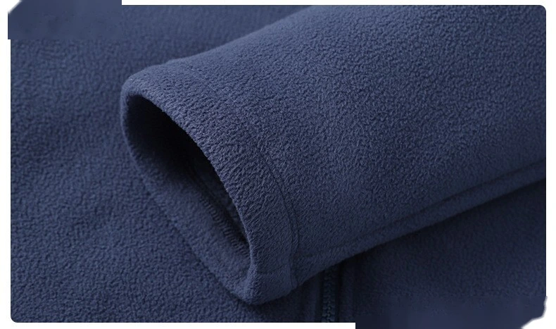 Customizable Men's New Autumn Jacket | Hooded Zipper, Fleece Warmth, Ideal for Outdoor Hiking detail