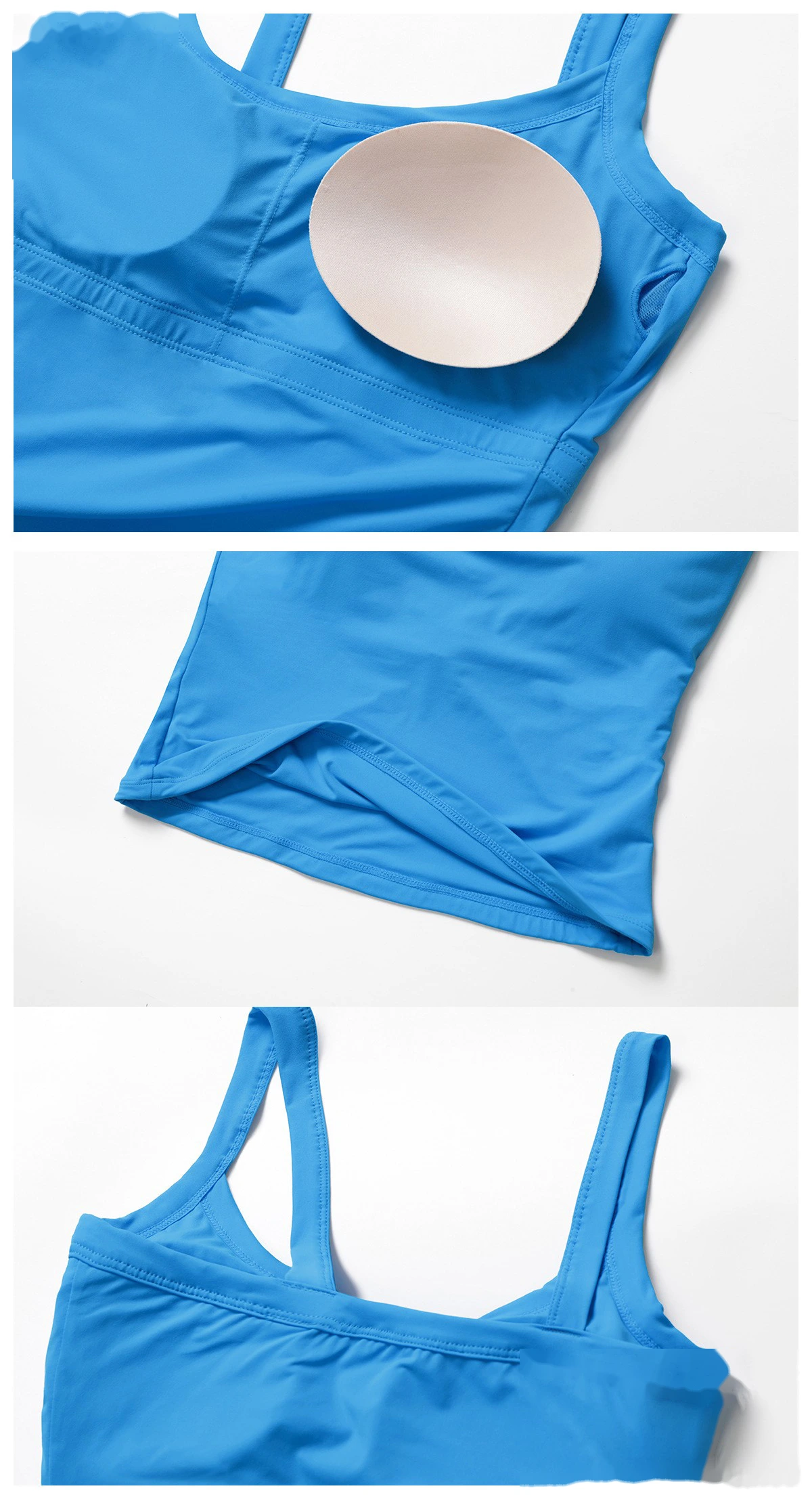 Sanded vest fitness clothing bra high-strength sports bra sling back yoga vest detail