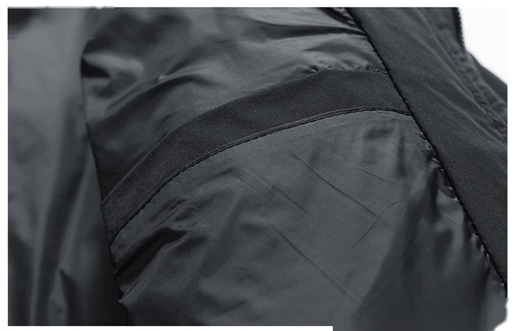 Custom hooded down jacket big pocket fashion Joker trend jacket for men and women. detail
