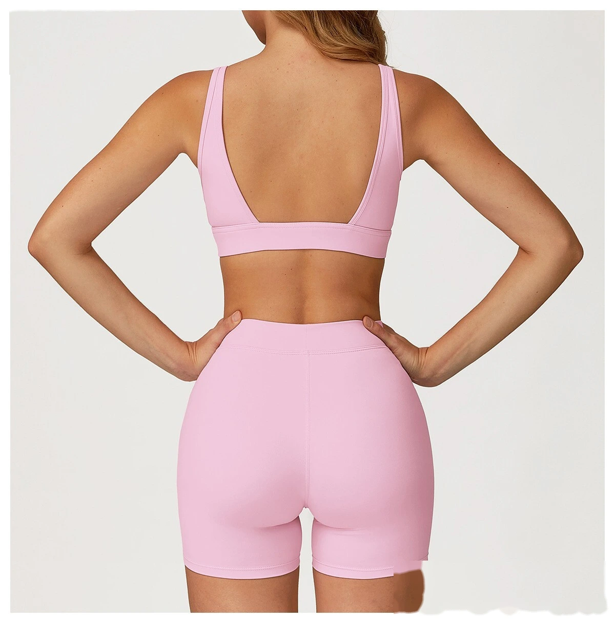 Customized yoga bra generous beauty back quick-drying exercise running fitness underwear. detail