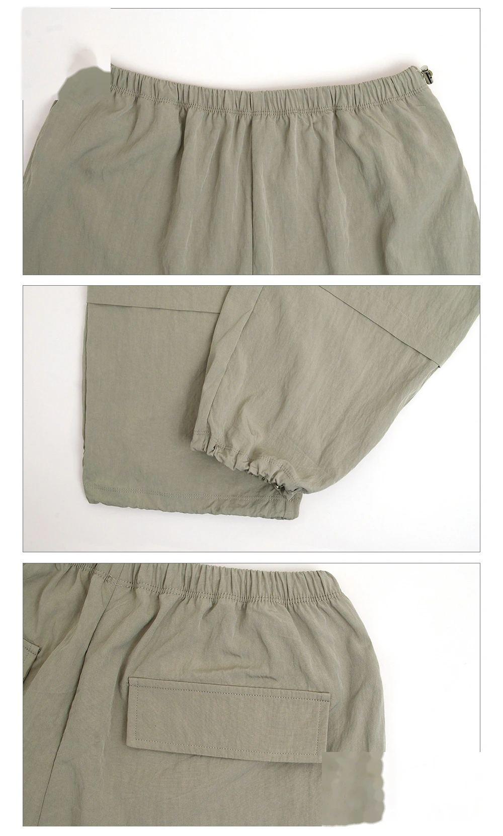 Custom-made loose casual overalls women's high-waisted leg straight pants autumn and winter outdoor sports pants detail