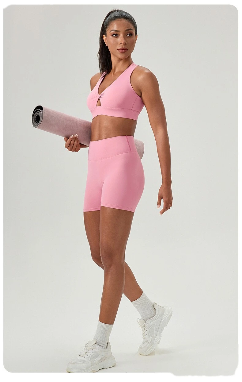 Custom EU/US Style Yoga Bra | Removable Pads, Quick-Dry, Buckle Design, Shockproof for Running & Fitness detail