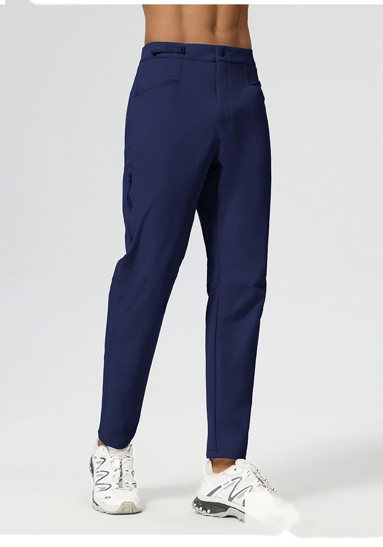 Men's ultra-light windproof pants outdoor running quick-drying exercise self-cultivation functional pants detail