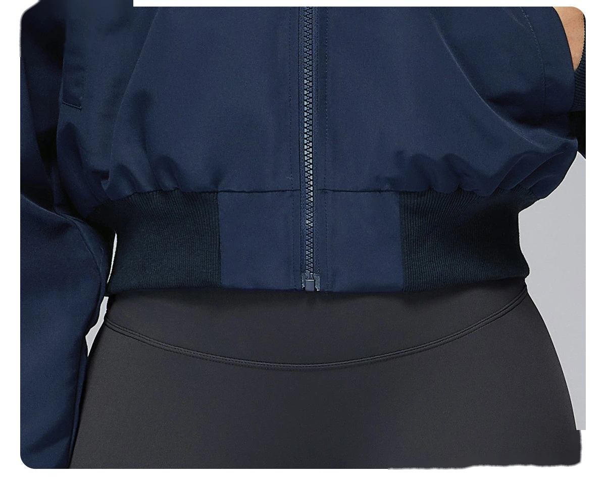 Customized cotton-padded jacket coat pocket zipper warm sports coat outdoor mountaineering running coat detail