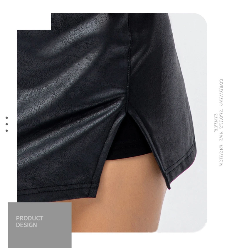 Women tennis skirts golf athletic workout running skorts with inner detail