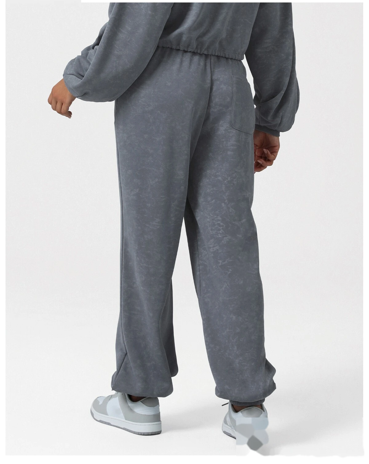 Customizable Athletic Jogger Pants | Women's Printed High-Waist, Cuffed, for Running & Yoga Fitness detail