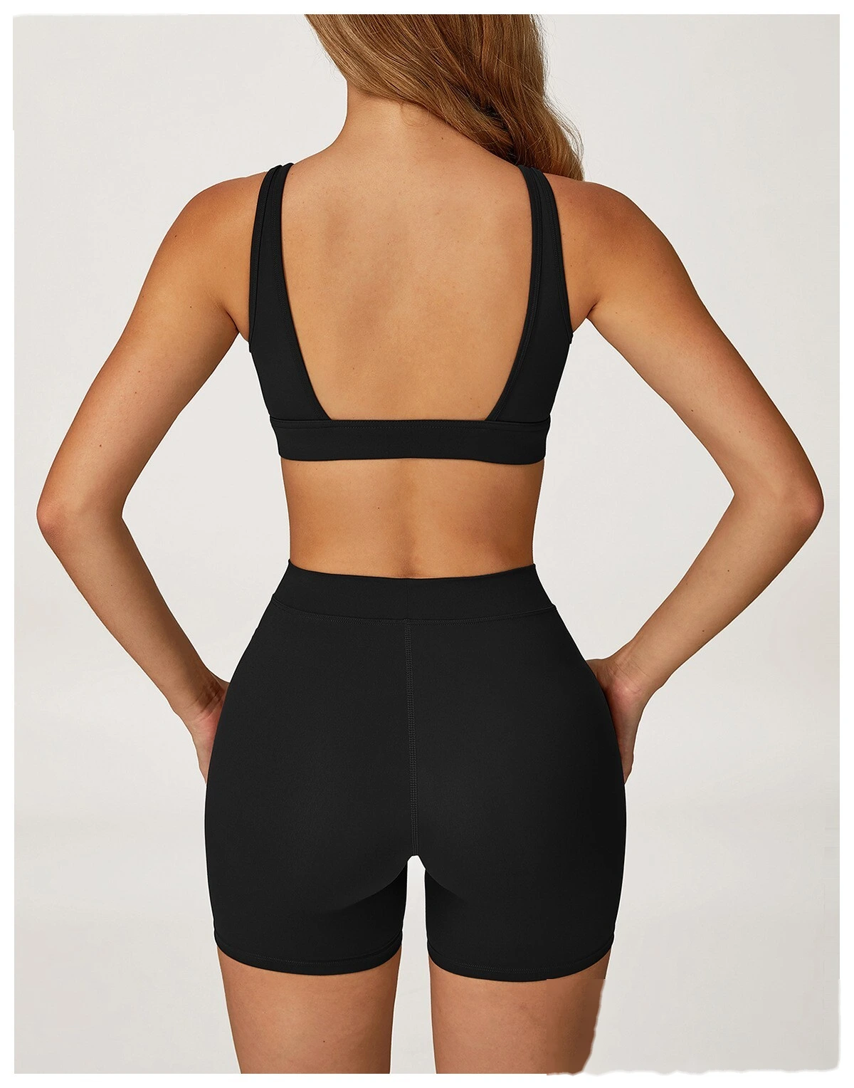 Customized yoga bra generous beauty back quick-drying exercise running fitness underwear. detail