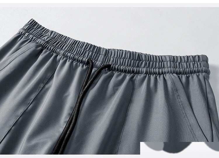 Customized women's elastic leisure sports elastic leg pants running fitness pants loose yoga pants detail