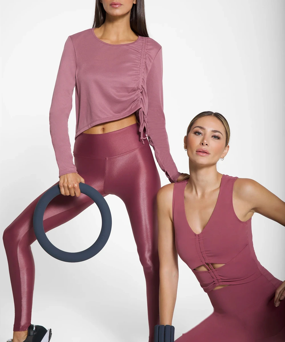 Ladies bright hip yoga pants fitness pants Factory Price - allni detail