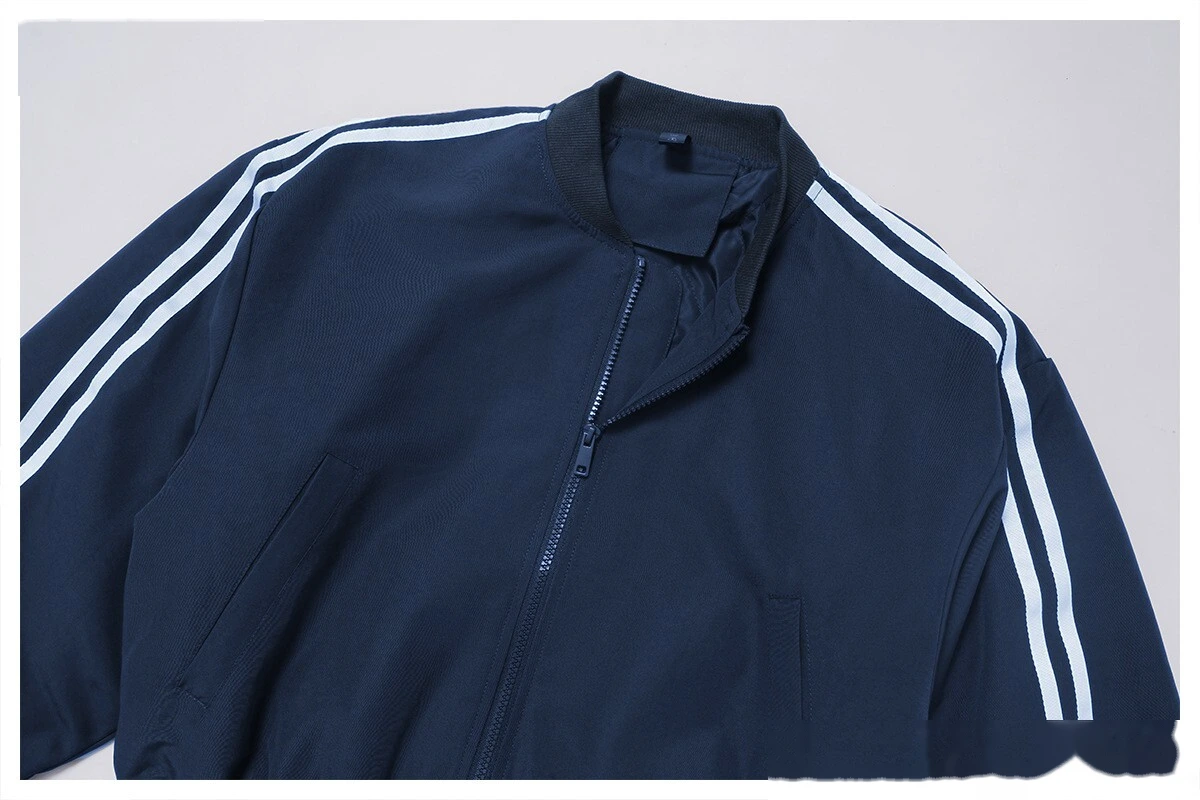 Customized cotton-padded jacket coat pocket zipper warm sports coat outdoor mountaineering running coat detail