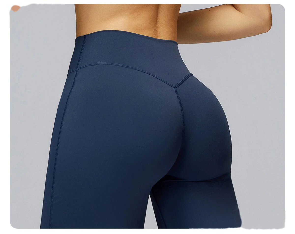 Customized High-Elastic High-Waisted Wide-Leg Casual Sports Yoga Pants - Athletic Fitness Long Pants detail