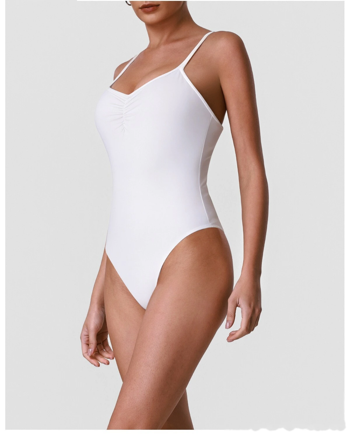 Women Strap Yoga Romper, High Stretch Slim Shaping One Piece Outfit for Pilates & Home Workout detail