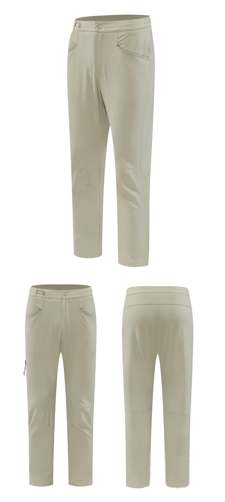 Men's ultra-light windproof pants outdoor running quick-drying exercise self-cultivation functional pants detail