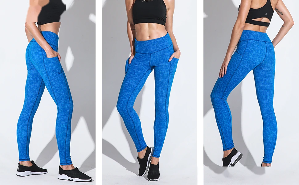 Quality Exercise and fitness tights high waist female yoga pants waist leg elastic leggings pants Manufacturer detail