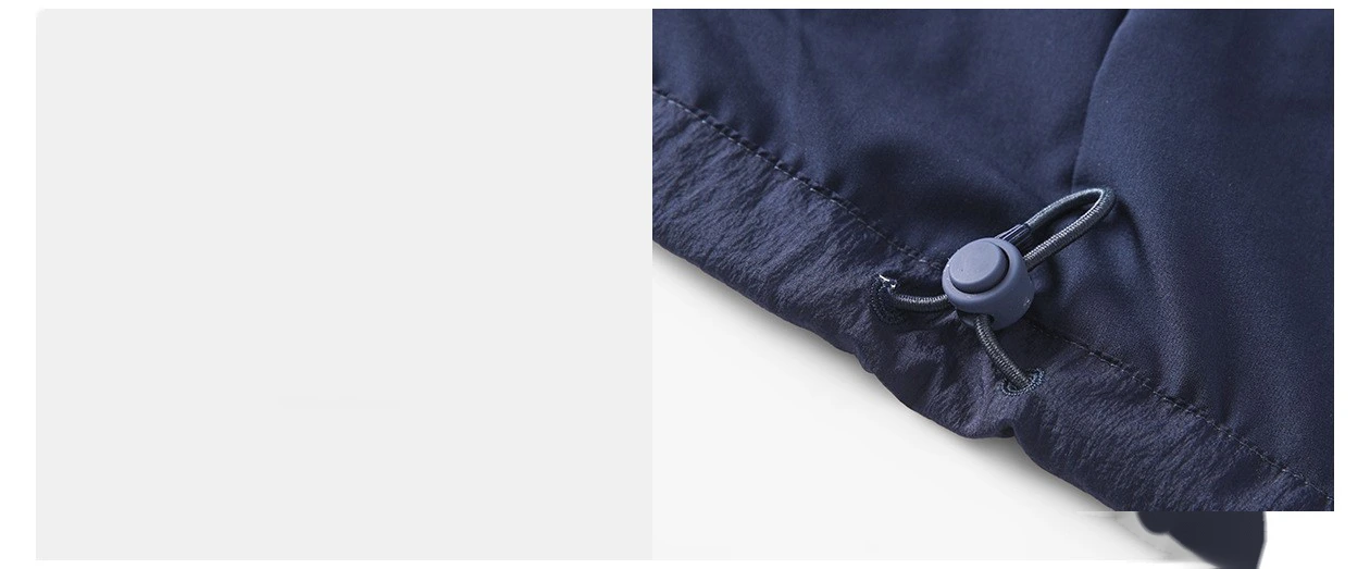 Custom Windproof Stand Collar Jacket - Women's Loose Casual Short Outdoor Sports Trench Coat detail
