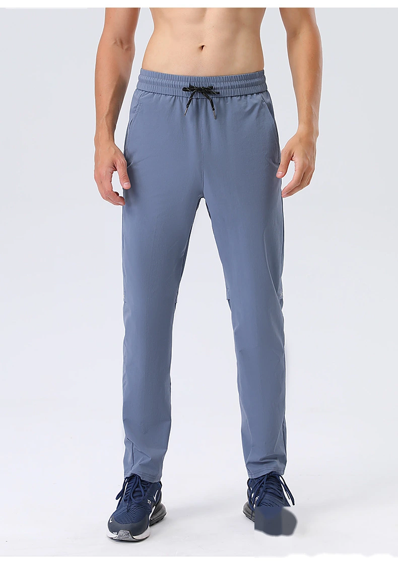 Customized sports quick-drying pants men's outdoor running fitness yoga leisure training pants detail