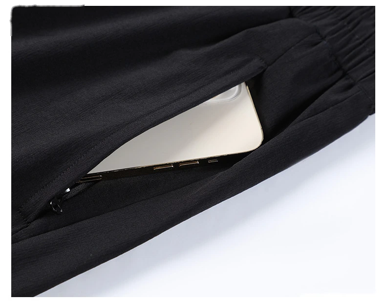 Customized sports quick-drying pants men's outdoor running fitness yoga leisure training pants detail