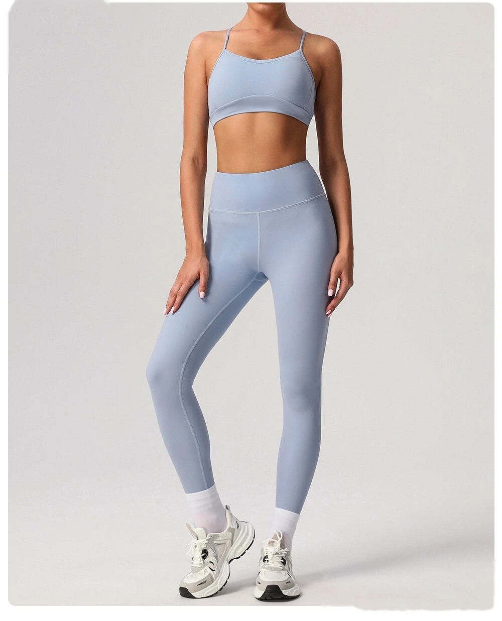 Soft and comfortable sports bra beauty back yoga bra detachable shockproof running fitness vest detail