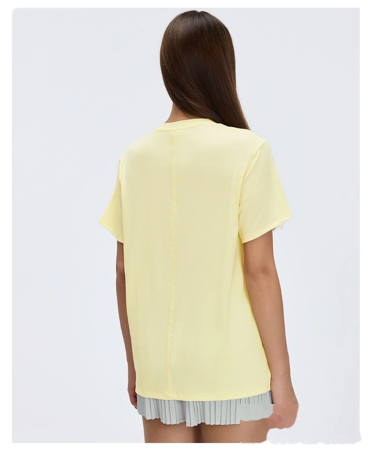 Custom Loose Short‑Sleeve Yoga & Fitness T‑Shirt for Women, Factory Direct Sales, Support Custom OEM/ODM detail