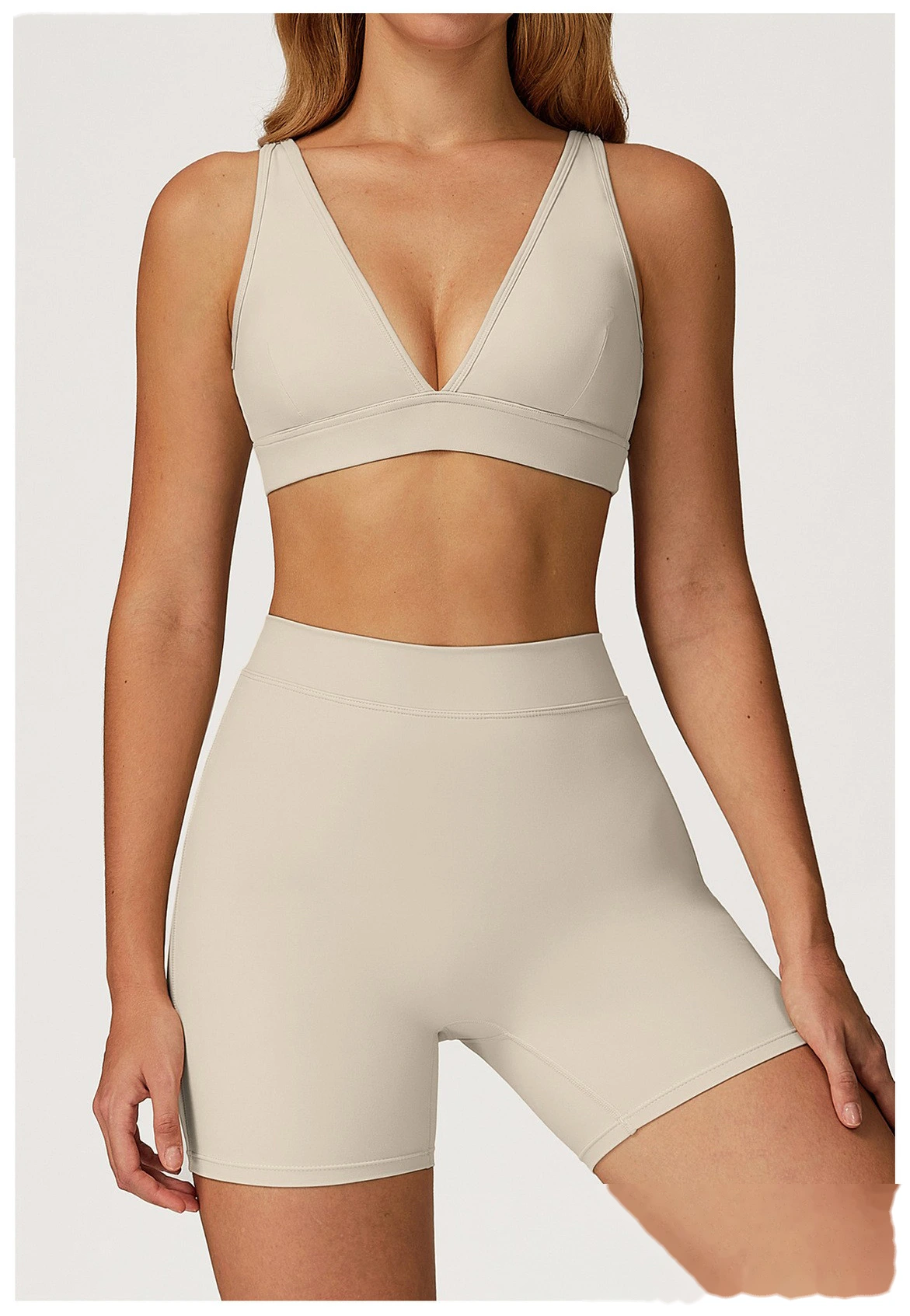 Customized yoga bra generous beauty back quick-drying exercise running fitness underwear. detail