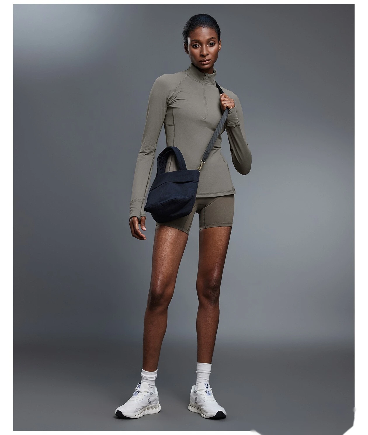 Customize autumn long-sleeved yoga clothes, slim fitness tops and running T-shirts. detail