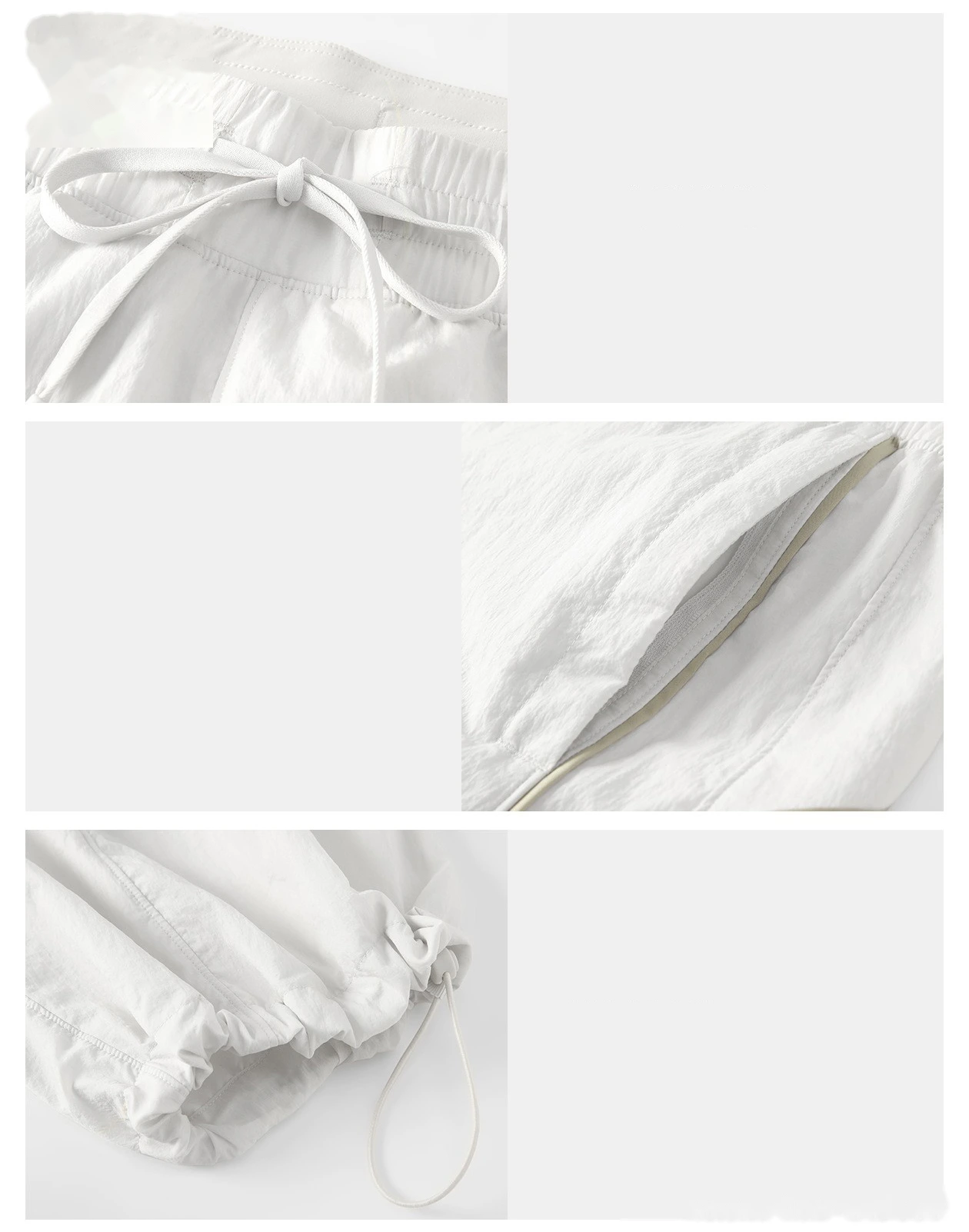 Custom Convertible Sweatpants - Women's Spring-Summer Loose Breathable Casual Sports Pants detail