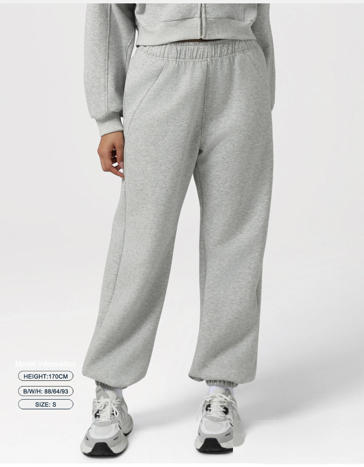 Custom New Style Casual Cuffed Pants - Loose, Slim-Fitting with Pockets for Sports & Fitness detail