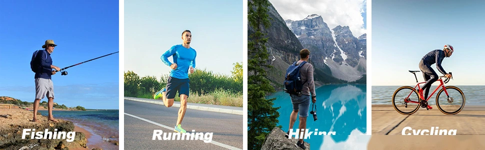 Men's running fitness training UPF outdoor sunscreen quick-drying breathable V-neck long-sleeved T-shirt detail