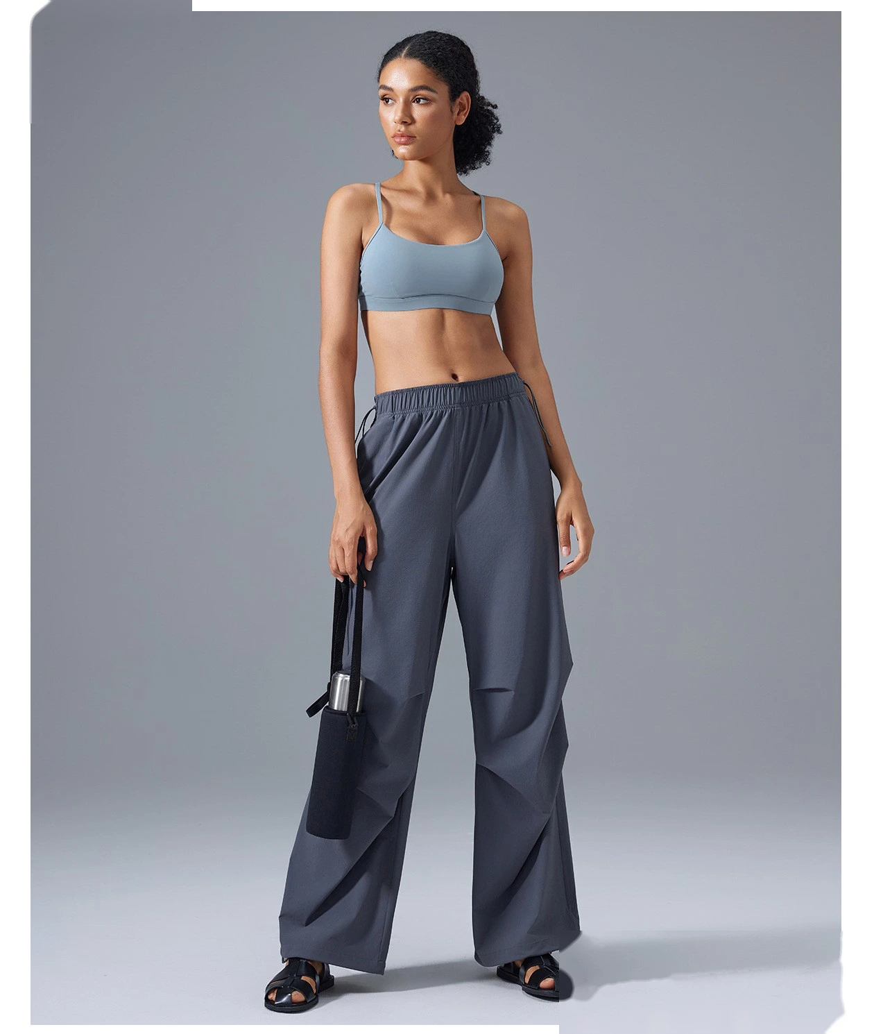 Customized adjustable shoulder strap beauty back sports bra women's running shock-proof fitness bra yoga detail