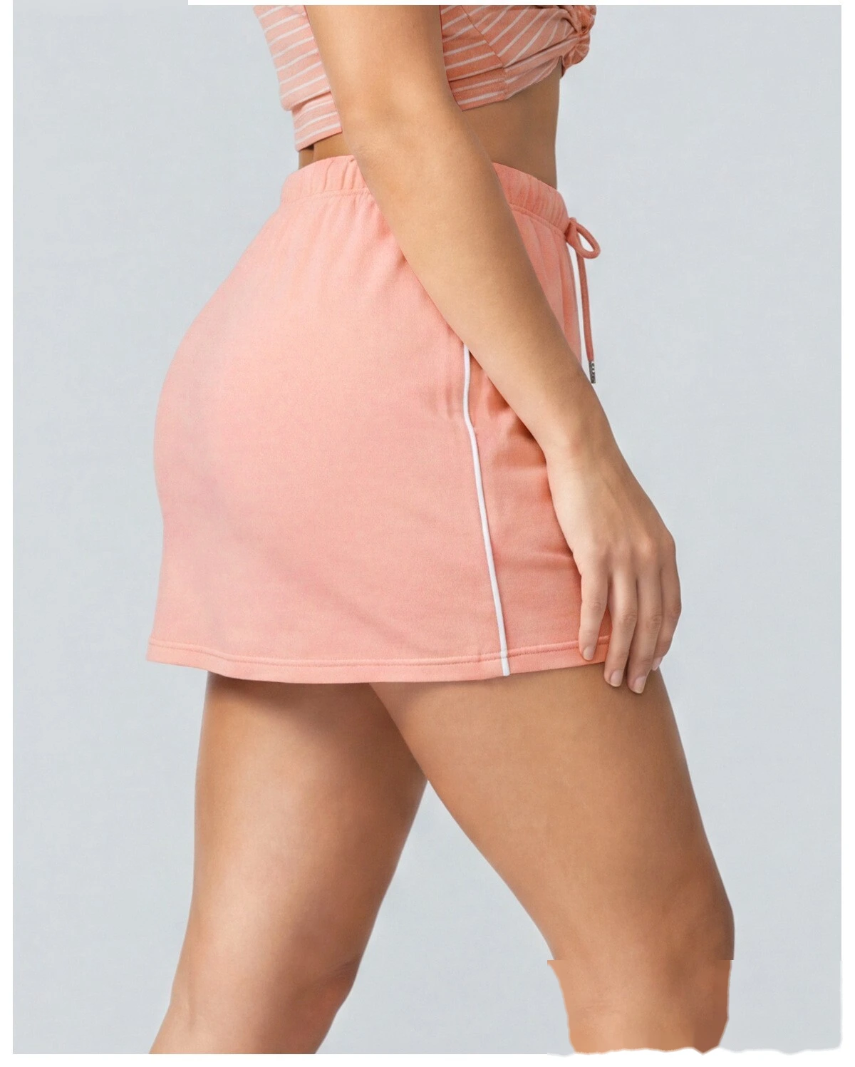 Outdoor sports half-length slim with lining anti-exposure sports skirt casual simple Joker tennis yoga skirt woman detail