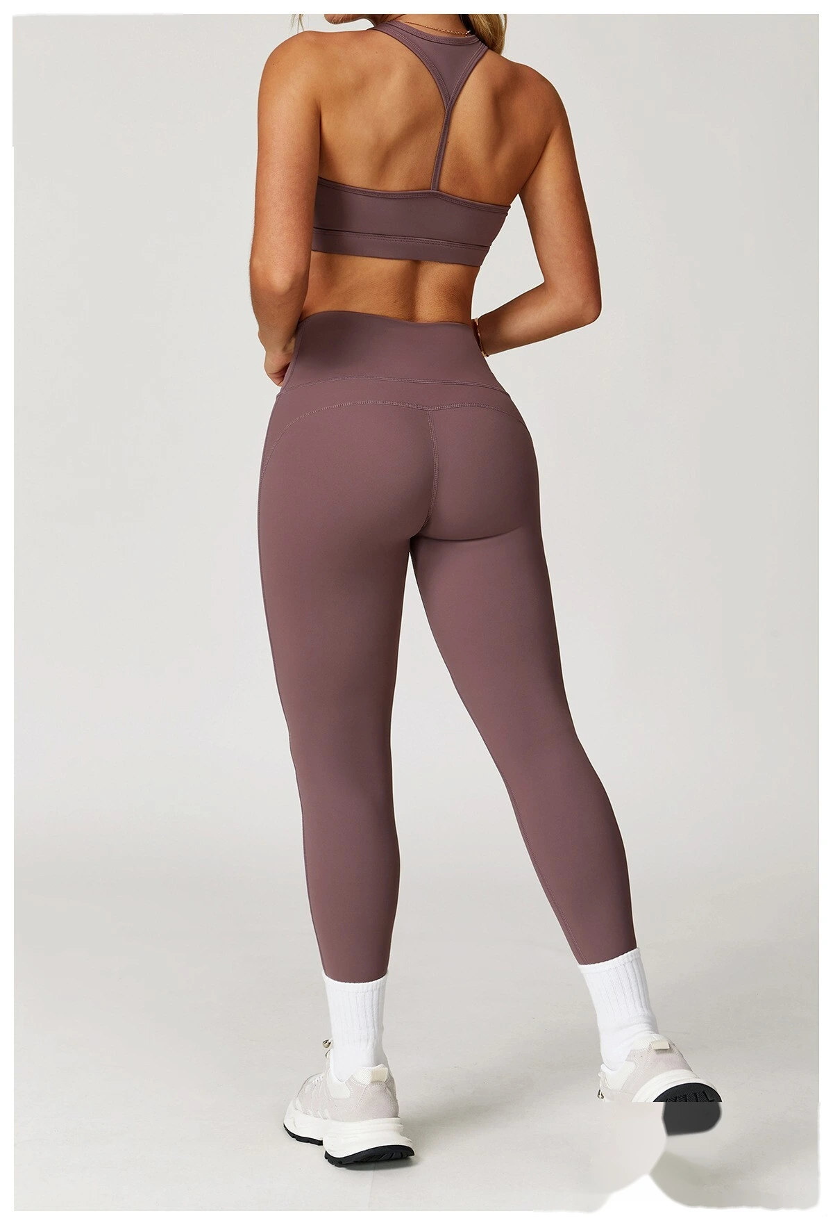 Customized beauty back yoga bra quick-drying sports bra running fitness bra detail