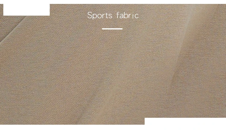 Custom-made women's comfortable underwear thickened high waist straight wide leg sports casual pants detail