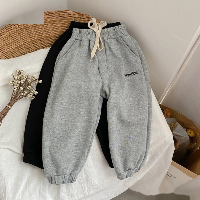Quality Customized boys' and girls' sports pants, children's underwear and velvet leg pants Manufacturer detail