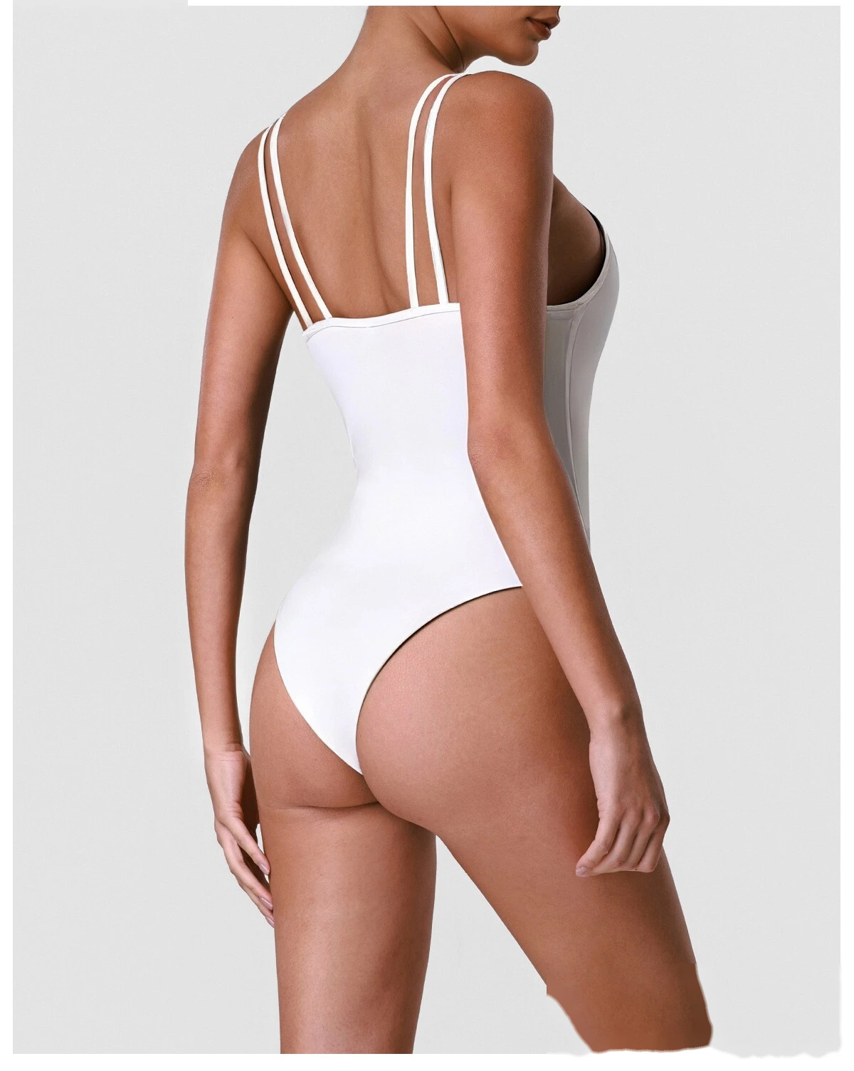 Women Strap Yoga Romper, High Stretch Slim Shaping One Piece Outfit for Pilates & Home Workout detail