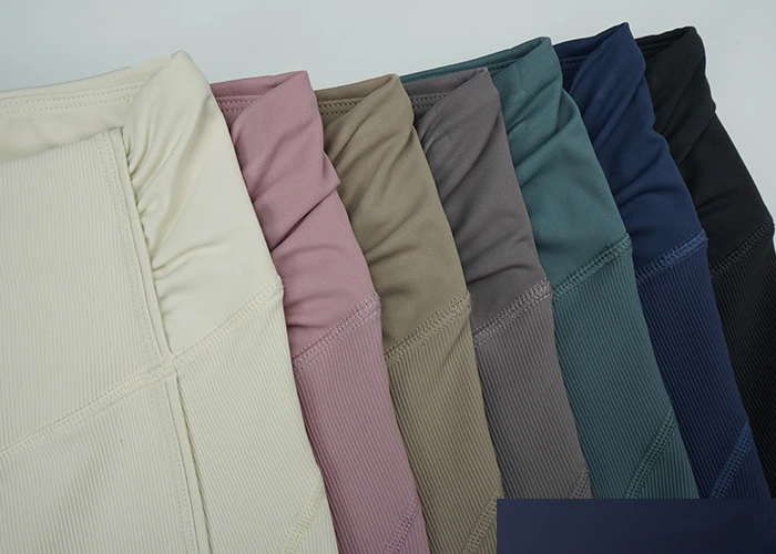 Womens soft tummy control sliming yoga pants high waist leggings detail