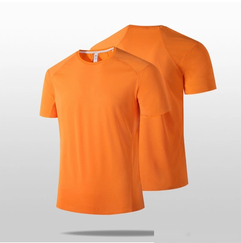 Custom Men’s Cool Feeling Lightweight Short Sleeve T-Shirt Loose Fit Breathable Quick Dry Sports Top detail