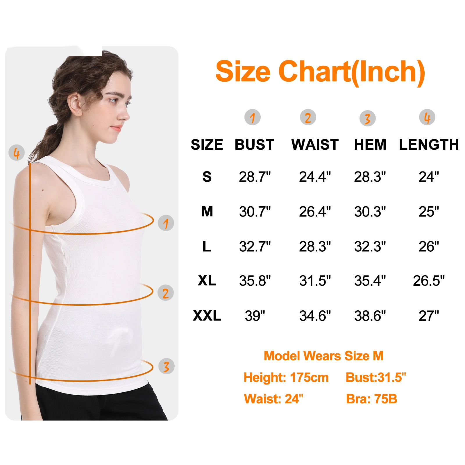 Soft and high elastic women's rib vest Yoga sports shirt sleeveless vest detail