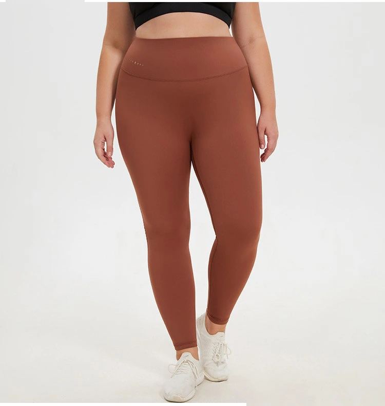 Customized plus-size fitness yoga pants for women running tight yoga pants detail