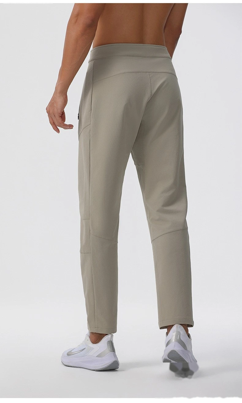 Customized quick-drying pants outdoor sports spring and autumn pants men's fitness running casual pants detail